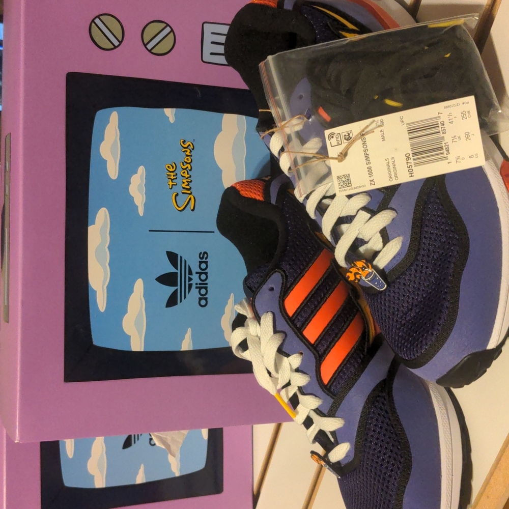 Adidas ZX 1000 Simpsons flaming Moe's